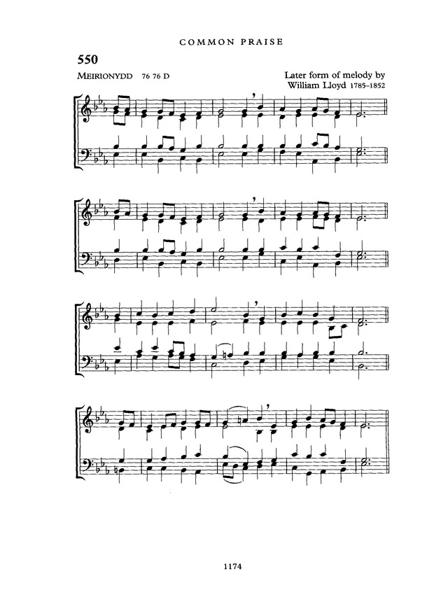 Common Praise: A new edition of Hymns Ancient and Modern page 1175