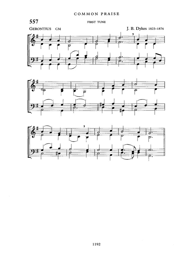 Common Praise: A new edition of Hymns Ancient and Modern page 1193