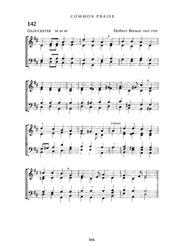 Common Praise: A new edition of Hymns Ancient and Modern page 304