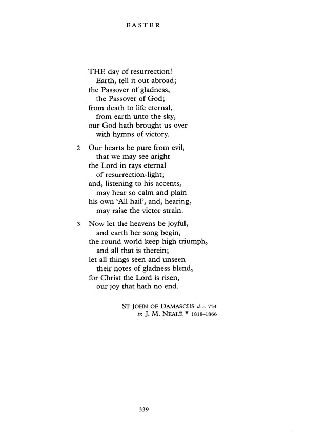 Common Praise: A new edition of Hymns Ancient and Modern page 339