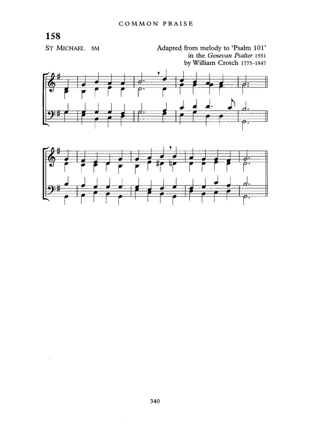 Common Praise: A new edition of Hymns Ancient and Modern page 340