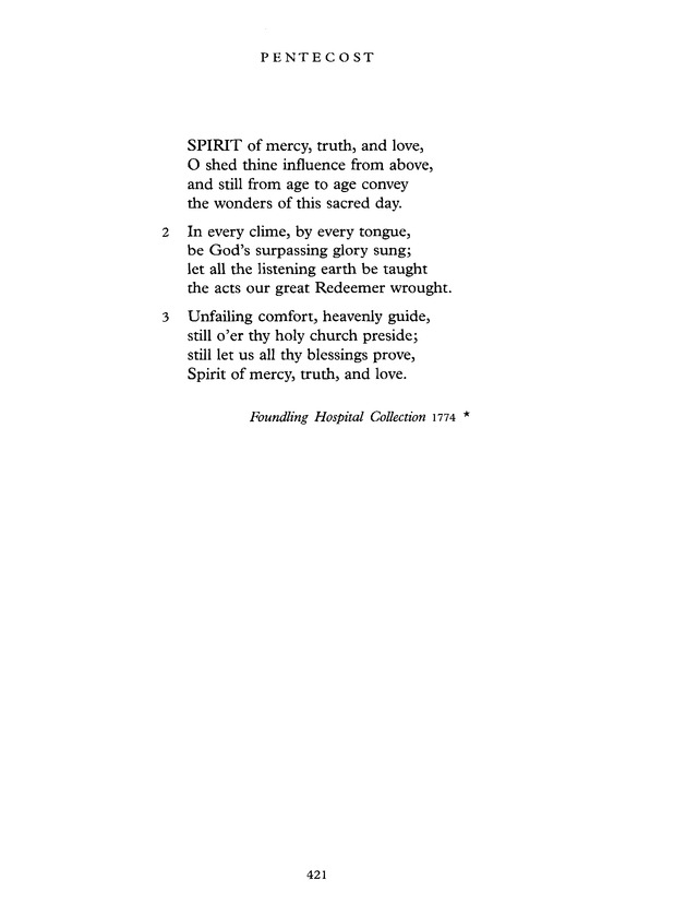 Common Praise: A new edition of Hymns Ancient and Modern page 422