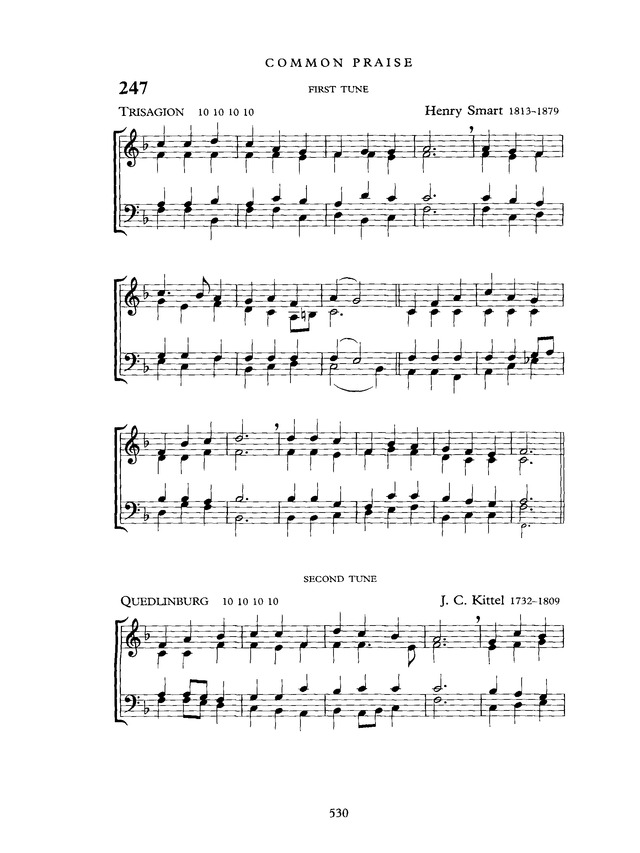 Common Praise: A new edition of Hymns Ancient and Modern page 531