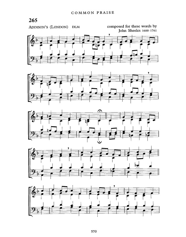 Common Praise: A new edition of Hymns Ancient and Modern page 571