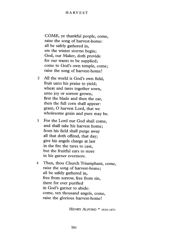 Common Praise: A new edition of Hymns Ancient and Modern page 582