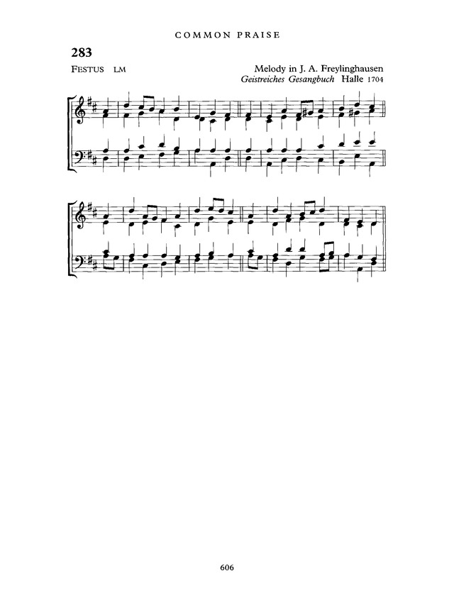 Common Praise: A new edition of Hymns Ancient and Modern page 607