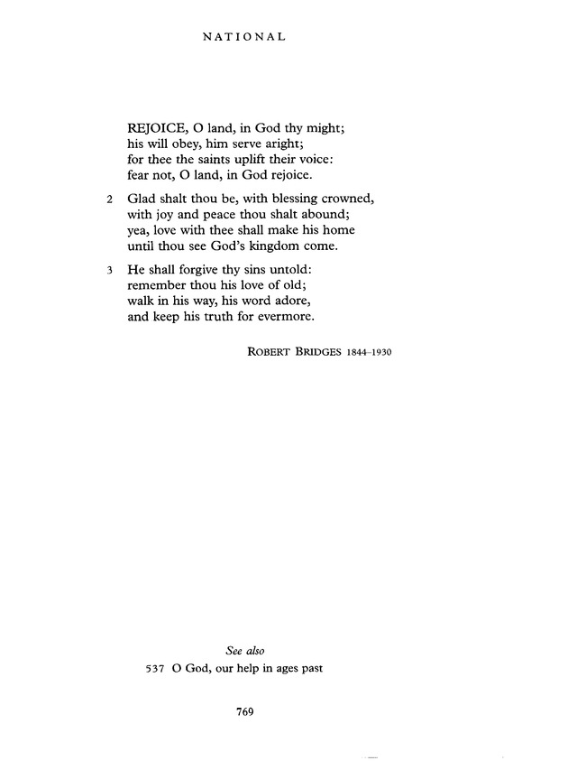 Common Praise: A new edition of Hymns Ancient and Modern page 770