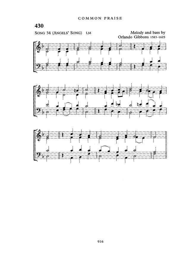 Common Praise: A new edition of Hymns Ancient and Modern page 917