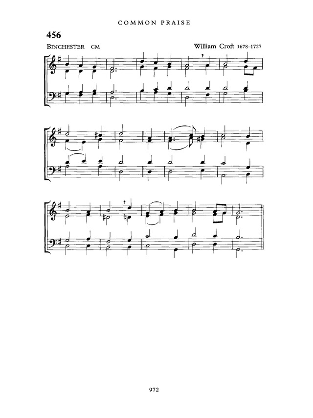 Common Praise: A new edition of Hymns Ancient and Modern page 973