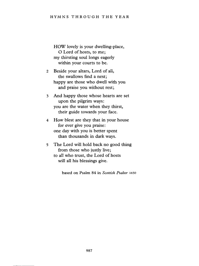Common Praise: A new edition of Hymns Ancient and Modern page 988