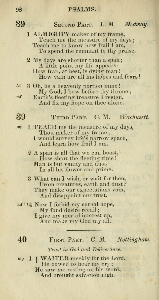 Church Psalmody: a Collection of Psalms and Hymns adapted to public worship page 101