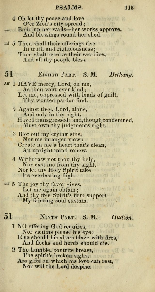 Church Psalmody: a Collection of Psalms and Hymns adapted to public worship page 118