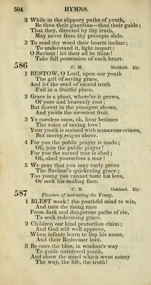 Church Psalmody: a Collection of Psalms and Hymns adapted to public worship page 507
