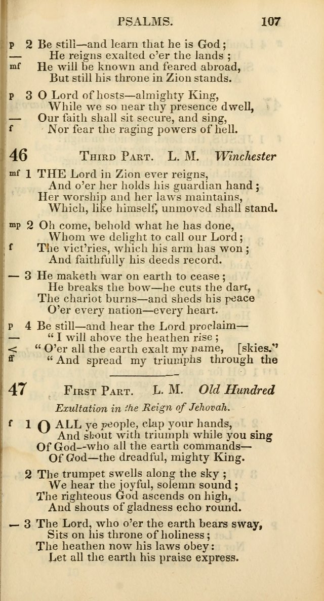 Church Psalmody: a Collection of Psalms and Hymns Adapted to Public Worship page 112