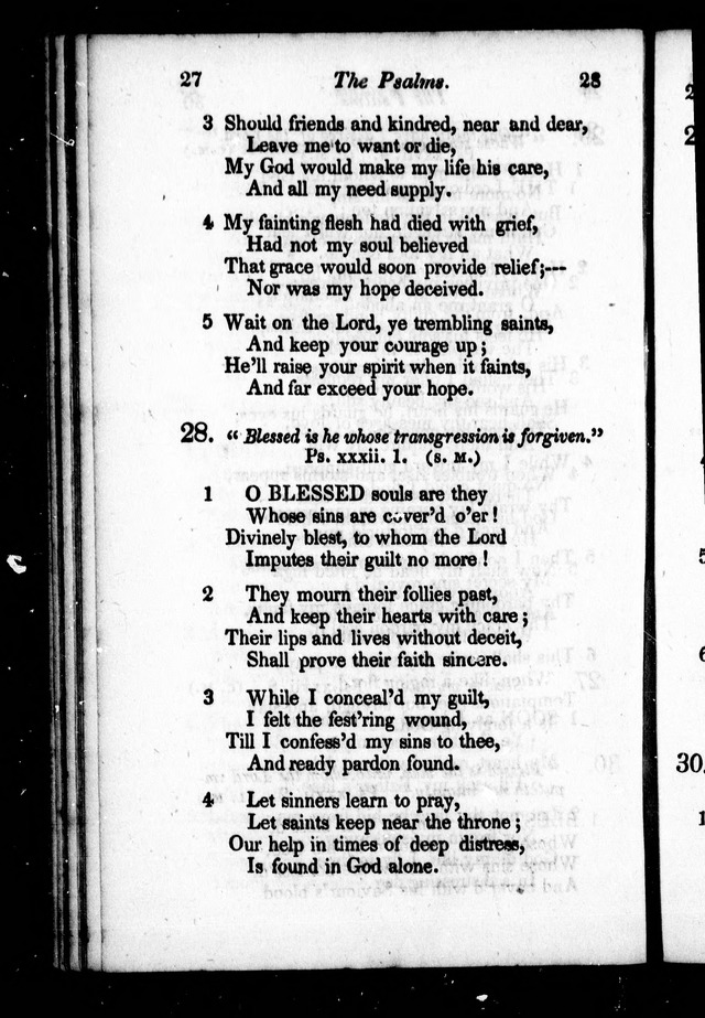 Church Psalmody: or, hymns for public worship, selected from Dr. Watts