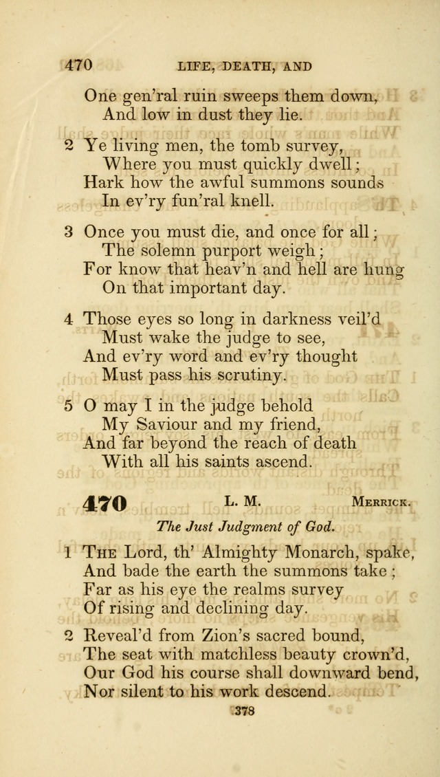 A Collection of Psalms and Hymns: from Watts, Doddridge, and others (4th ed. with an appendix) page 402