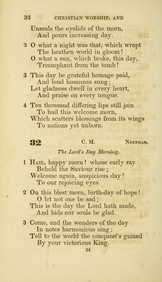 A Collection of Psalms and Hymns: from Watts, Doddridge, and others (4th ed. with an appendix) page 46