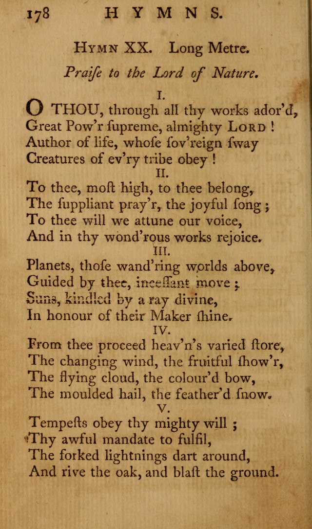 A Collection of Psalms and Hymns for Publick Worship page 174