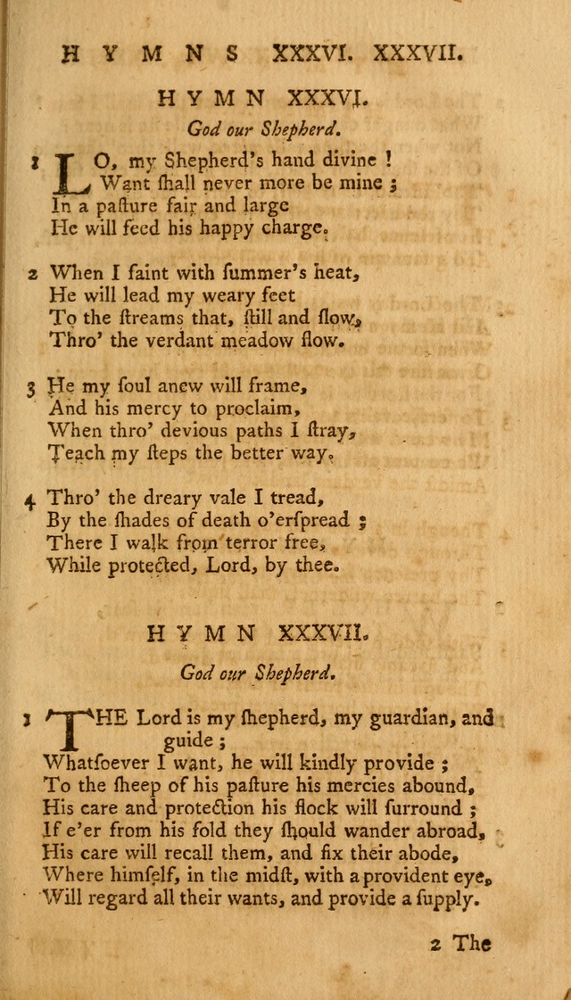 A Collection of Psalms and Hymns for Public Worship page 67