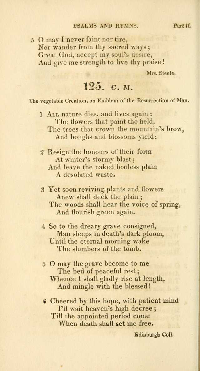 A Collection of Psalms and Hymns, for Social and Private Worship page 109
