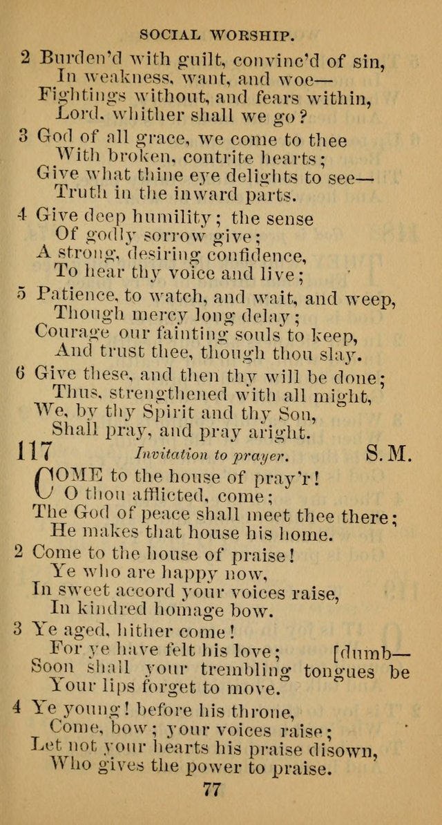 A Collection of Psalms, Hymns and Spiritual Songs; suited to the various kinds of Christian worship; and especially designed for and adapted to the Fraternity of the Brethren... page 84