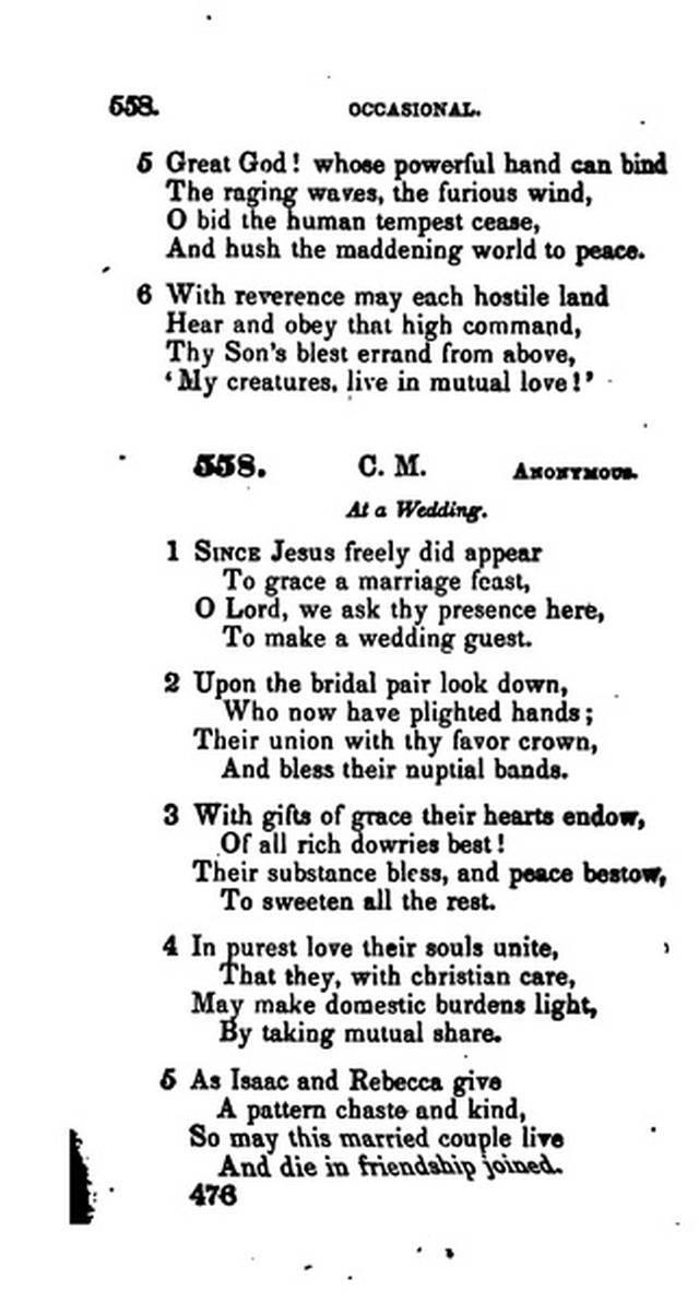 A Collection of Psalms and Hymns for the Use of Universalist Societies and Families 16ed.   page 477