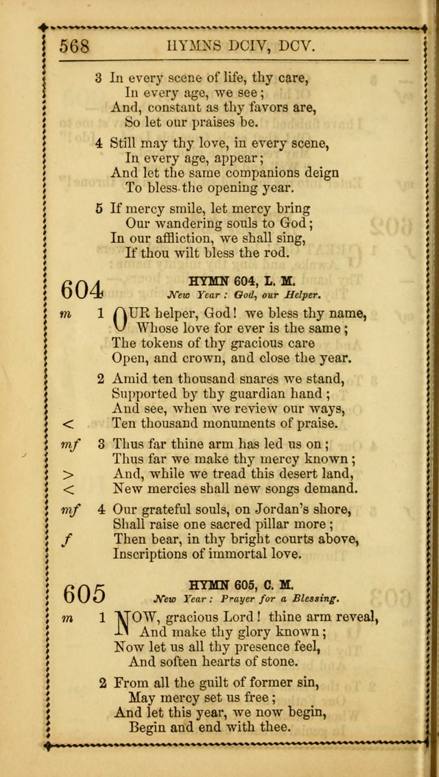 Church Psalmist: or, psalms and hymns, for the public, social and private use of Evangelical Christians. With Supplement. (53rd ed.) page 567