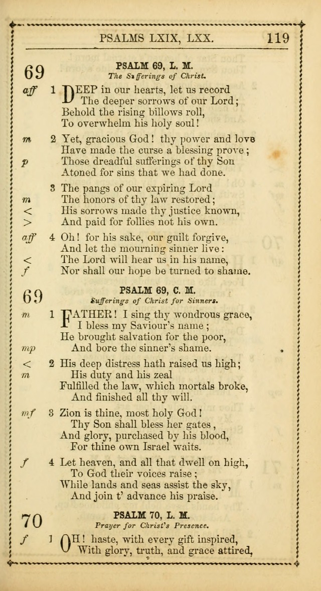 Church Psalmist: or Psalms and Hymns Designed for the Public, Social, and  Private Use of Evangelical Christians ... with Supplement.  53rd ed. page 122