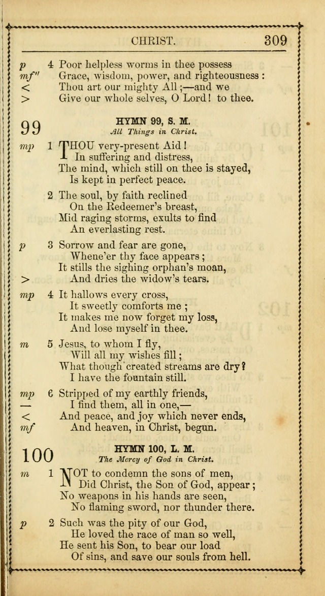 Church Psalmist: or Psalms and Hymns Designed for the Public, Social, and  Private Use of Evangelical Christians ... with Supplement.  53rd ed. page 312