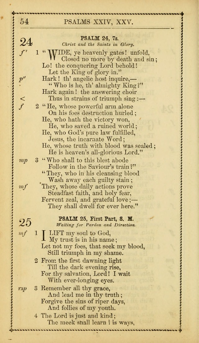 Church Psalmist: or Psalms and Hymns Designed for the Public, Social, and  Private Use of Evangelical Christians ... with Supplement.  53rd ed. page 57