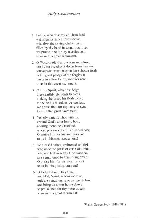 CPWI Hymnal page 1133
