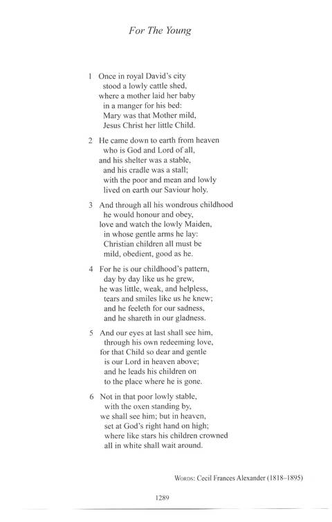 CPWI Hymnal page 1281