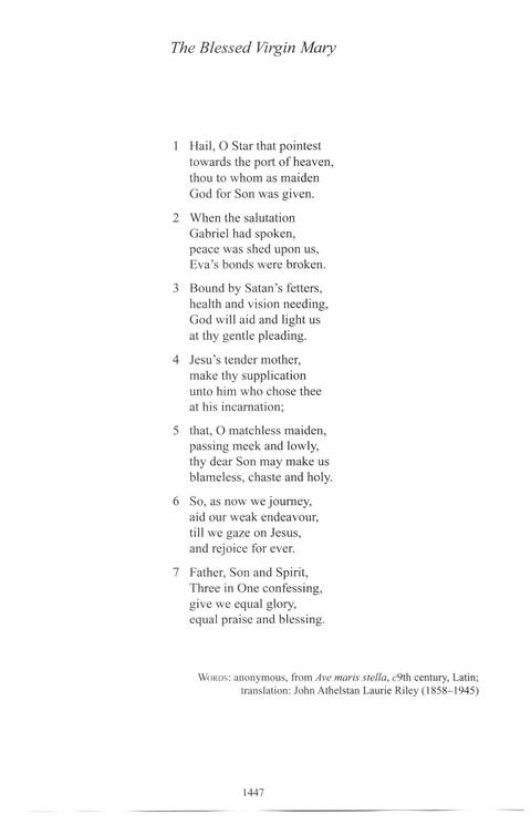 CPWI Hymnal page 1439