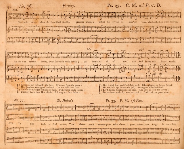 The Columbian Repository: or, Sacred Harmony: selected from European and American authors with many new tunes not before published page 52