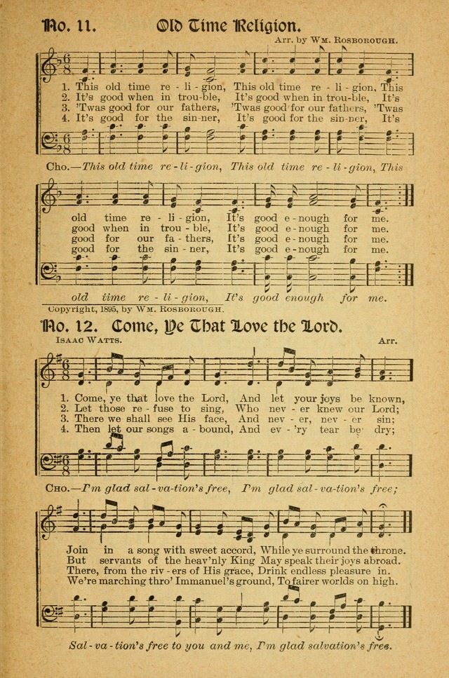 Celestial Showers No. 1, a collection of gospel songs used in Rev. I. Toliver