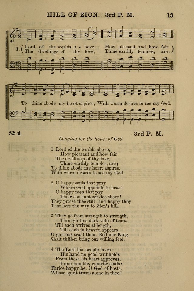 The Centenary Singer: a collection of hymns and tunes popular during the last one hundred years page 13
