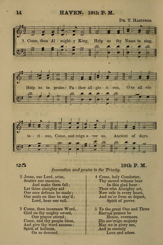 The Centenary Singer: a collection of hymns and tunes popular during the last one hundred years page 14