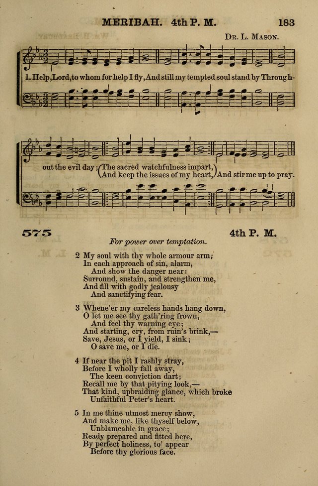 The Centenary Singer: a collection of hymns and tunes popular during the last one hundred years page 183