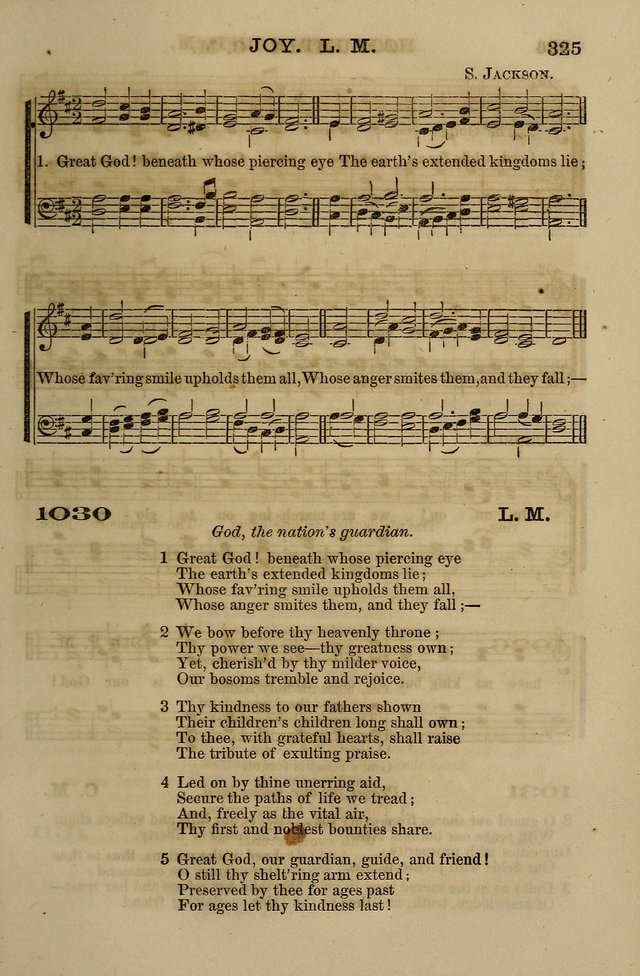 The Centenary Singer: a collection of hymns and tunes popular during the last one hundred years page 325