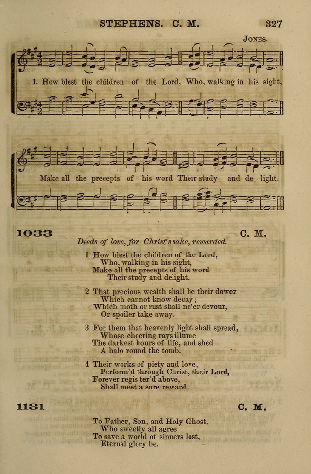 The Centenary Singer: a collection of hymns and tunes popular during the last one hundred years page 327