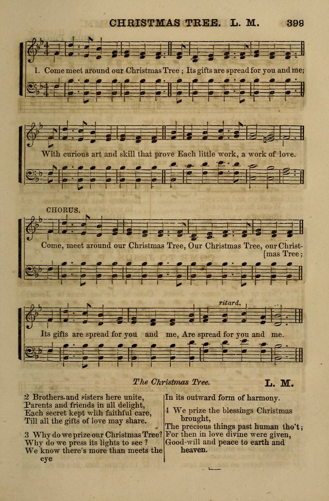 The Centenary Singer: a collection of hymns and tunes popular during the last one hundred years page 399