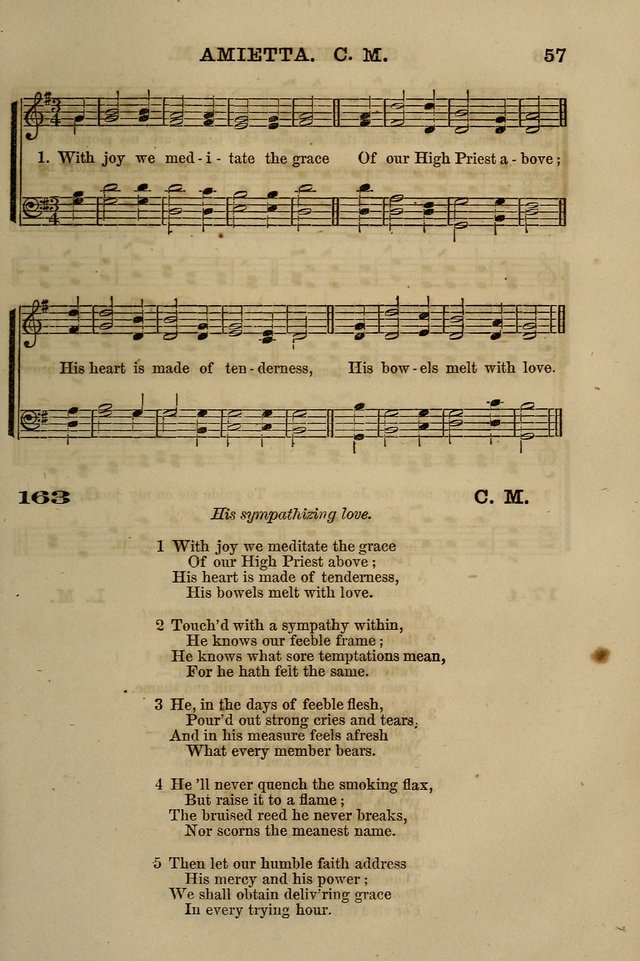 The Centenary Singer: a collection of hymns and tunes popular during the last one hundred years page 57