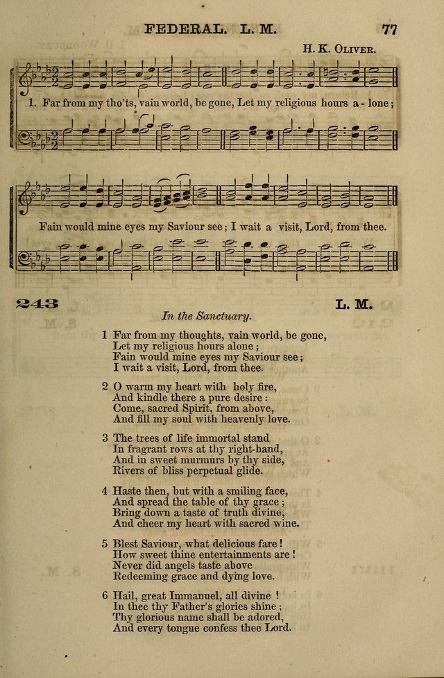 The Centenary Singer: a collection of hymns and tunes popular during the last one hundred years page 77