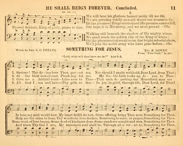 Christian Songs: for the Sunday School page 11