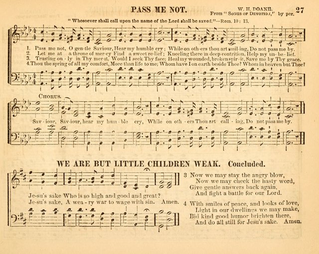 Christian Songs: for the Sunday School page 27