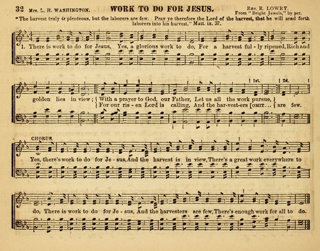 Christian Songs: for the Sunday School page 32