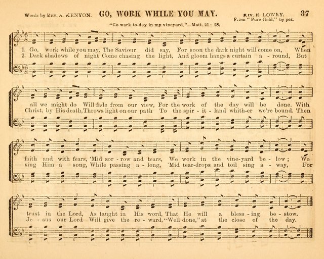 Christian Songs: for the Sunday School page 37