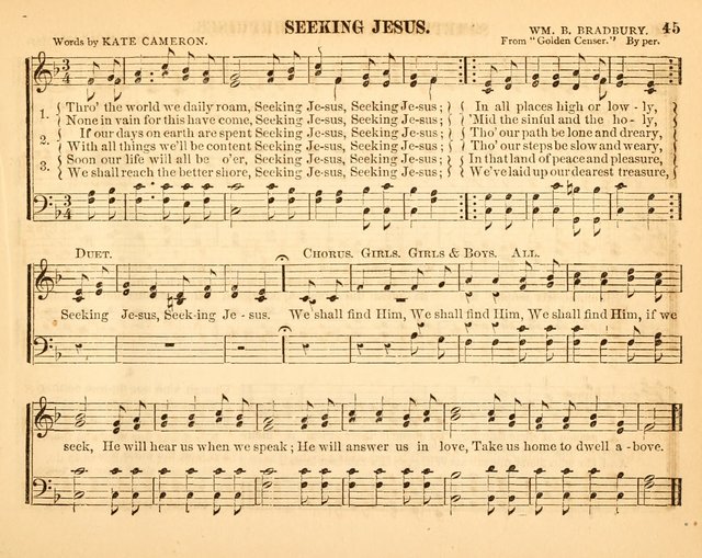 Christian Songs: for the Sunday School page 45