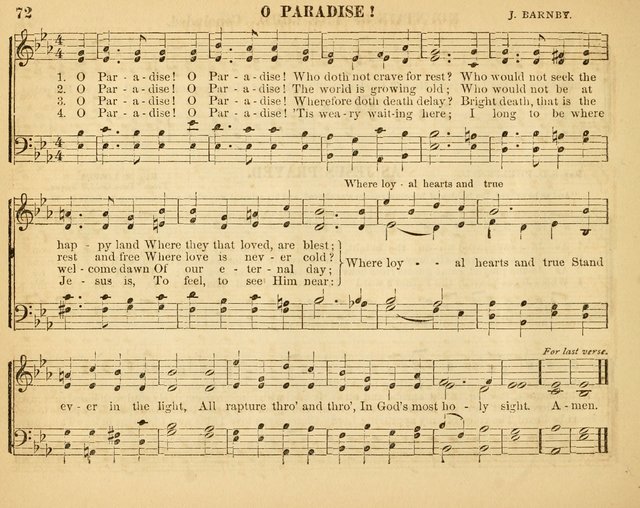 Christian Songs: for the Sunday School page 72