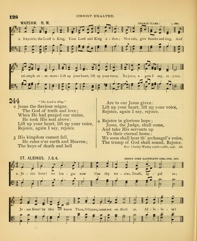 Carmina Sanctorum: a selection of hymns and songs of praise with tunes page 129